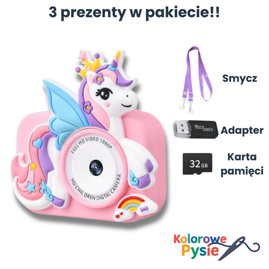 PixiSnap™ - Aparat dla Dzieci + 3 GRATISY
