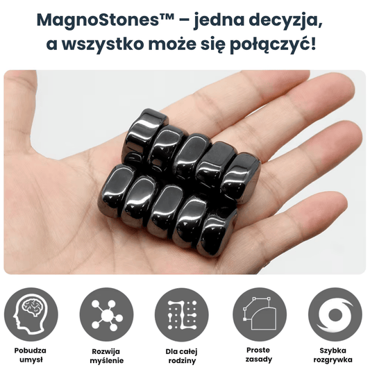 MagnoStones™ – Strategiczna Gra z Magnetycznym Twistem (20 szt.)