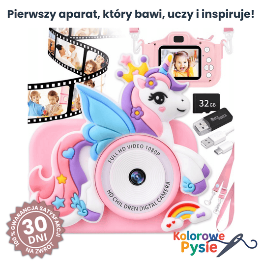 PixiSnap™ - Aparat dla Dzieci + 3 GRATISY