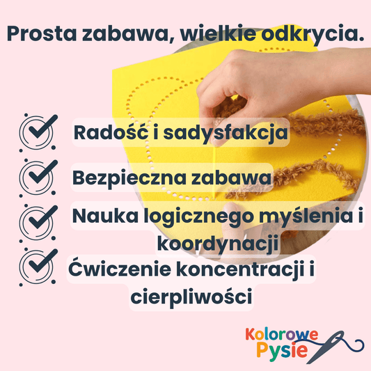 Przeplatanki Kolorowe Pysie
