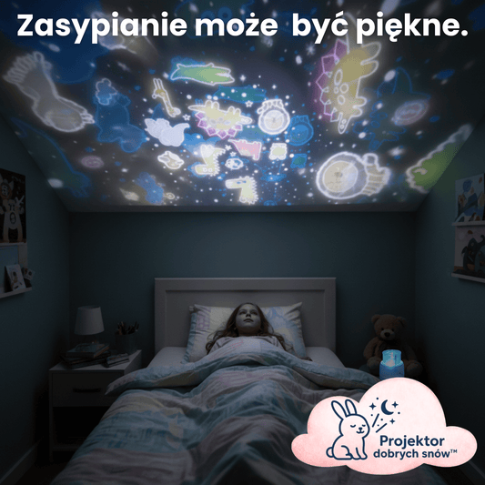 Projektor dobrych snów™- lampka nocna i projektor LED