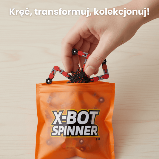 X-Bot Spinner™ – absolutny hit wśród dzieci!