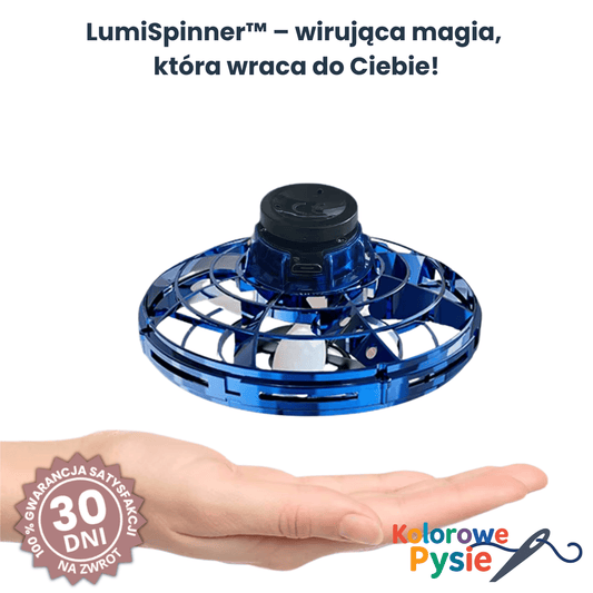 LumiSpinner™ – Świecący Latający Dron LED z Efektem Bumerangu